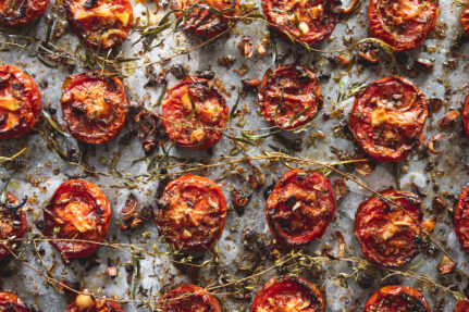 Tomates confites à la provençale