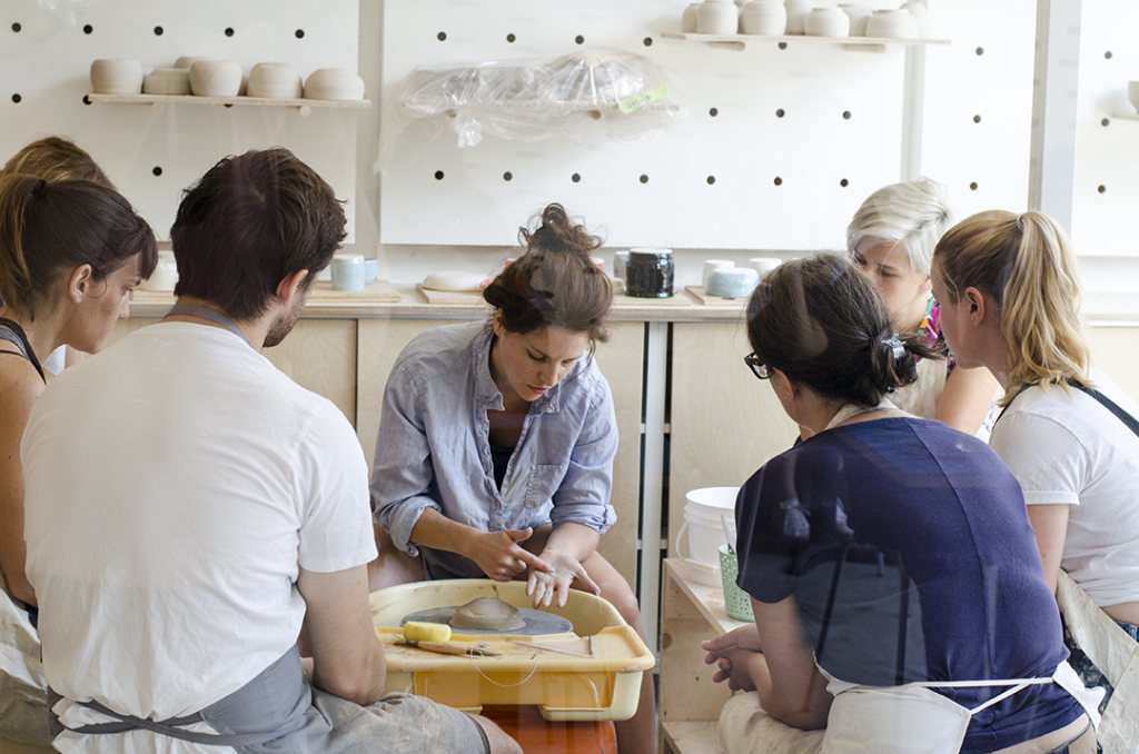 Atelier poterie chez Les Faiseurs