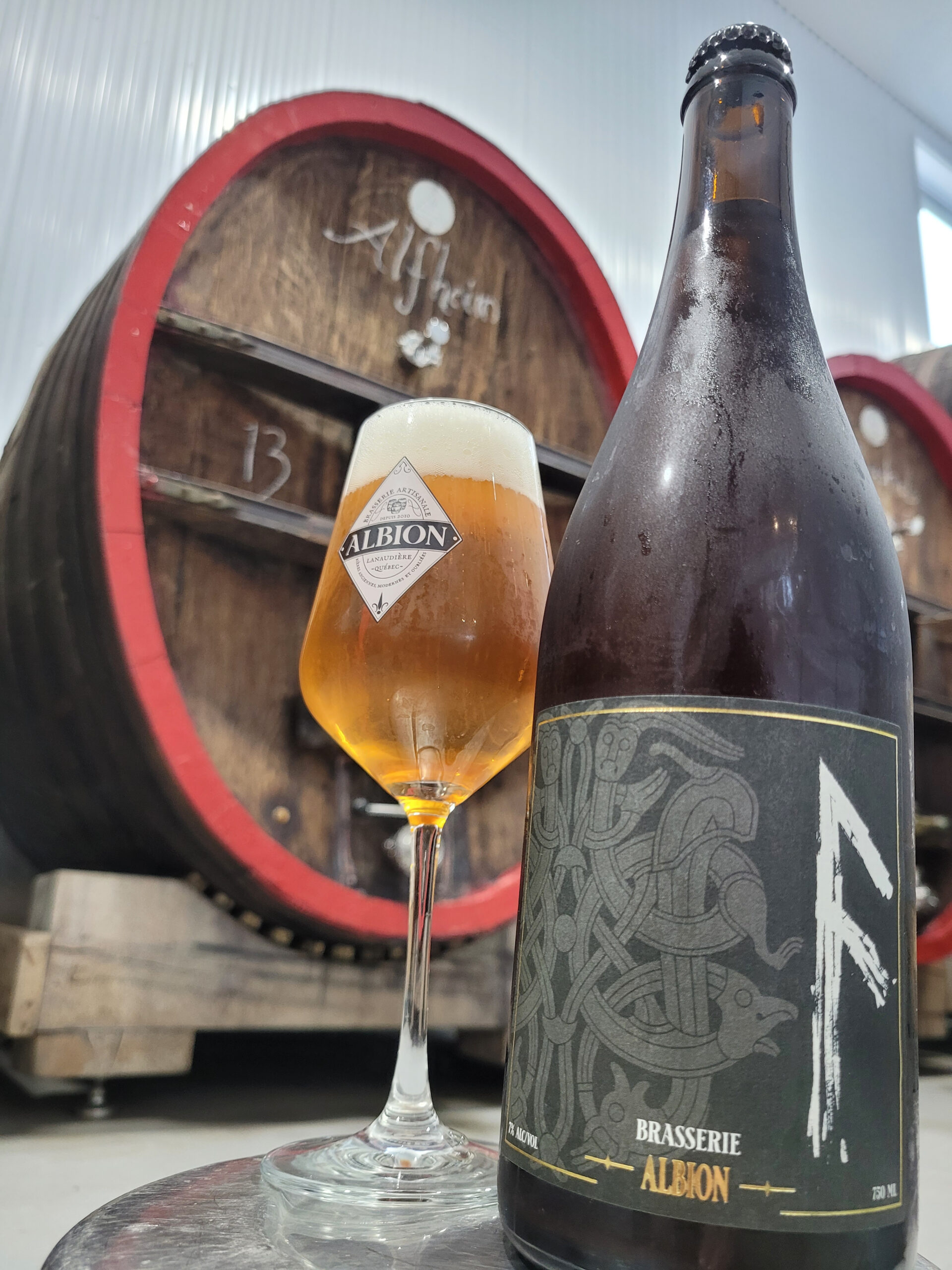 Du raisin pour faire… de la bière! - Caribou