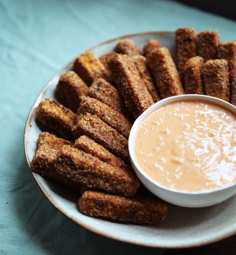 bâtonnets de tofu