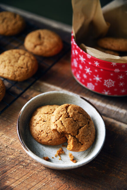 Biscuits moelleux au gingembre