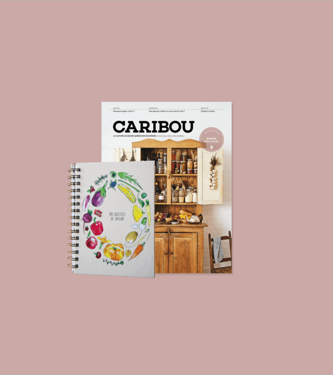 Duo du mois de janvier: carnet de recettes + hors-série Manger 100% local