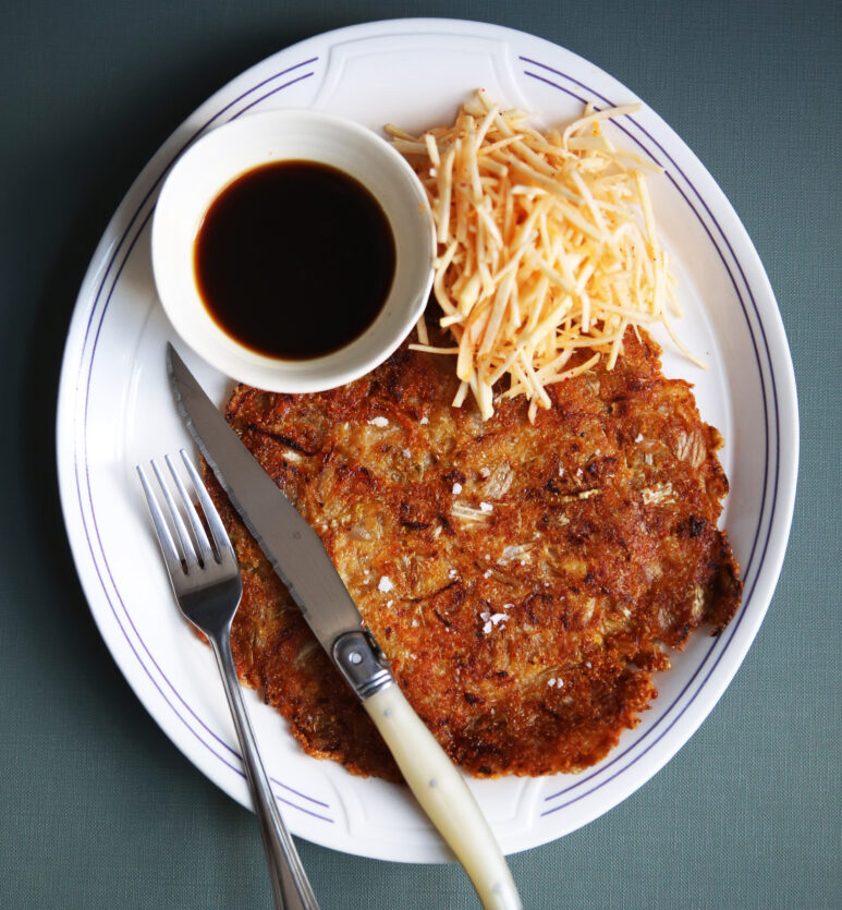 Galettes de kimchi
