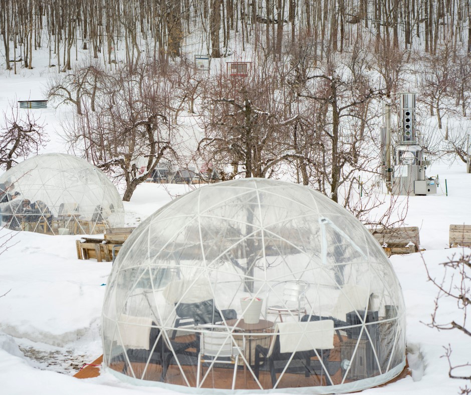 agrotourisme en hiver