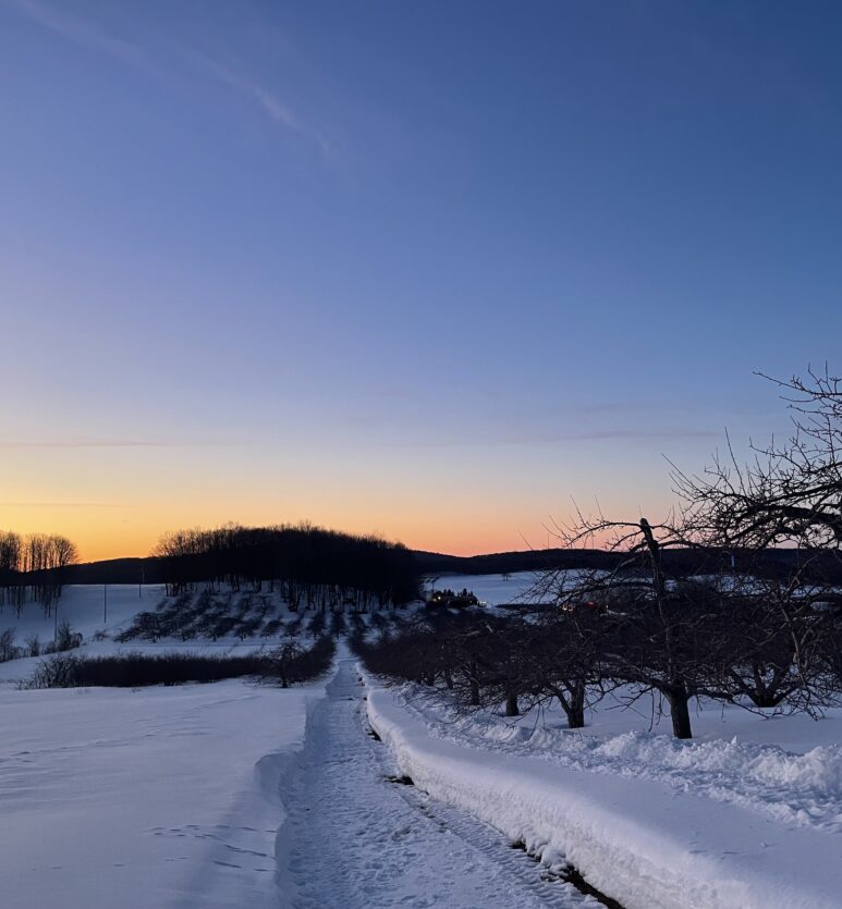 agrotourisme en hiver