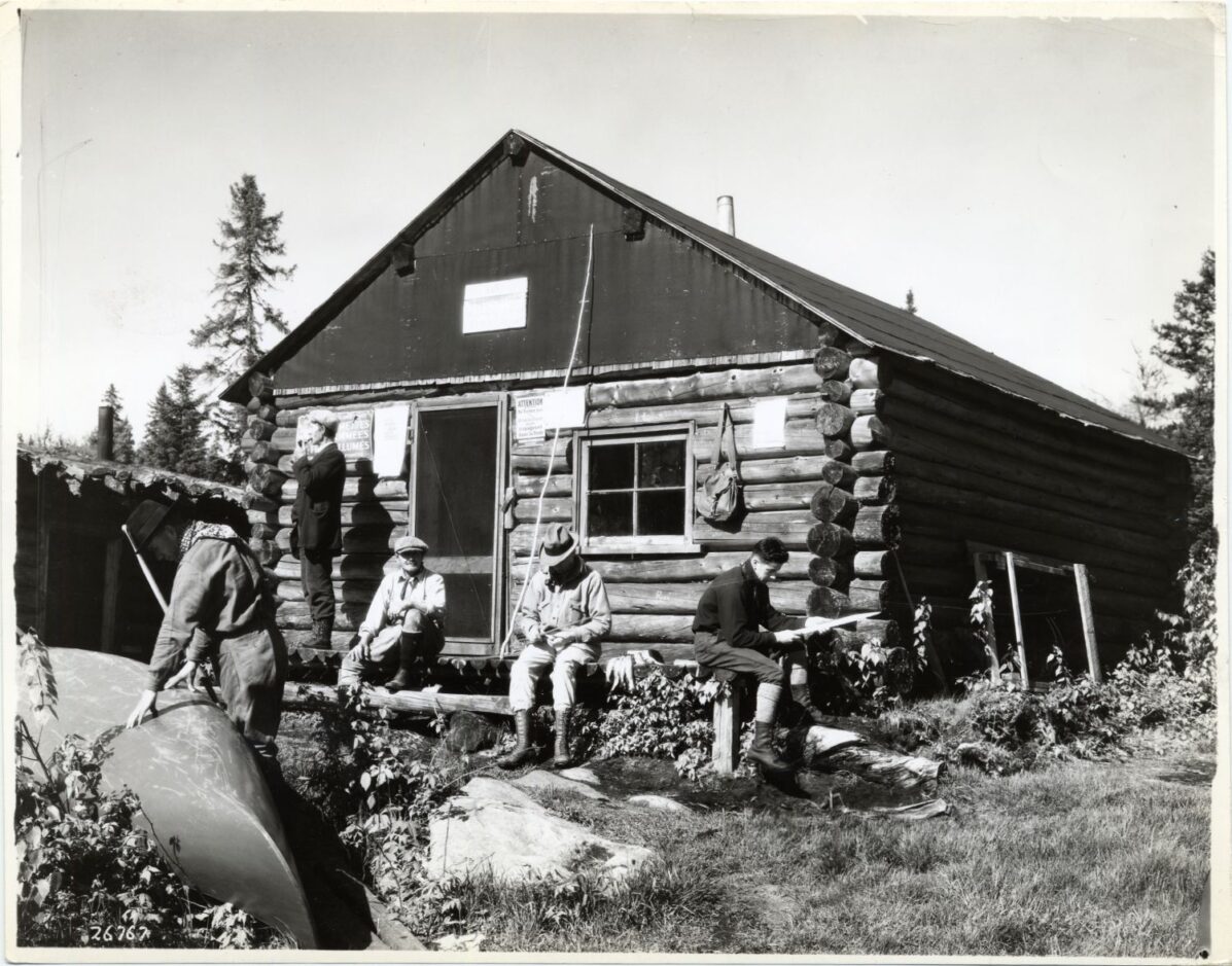 camp du Rapide-Blanc, près de La Tuque