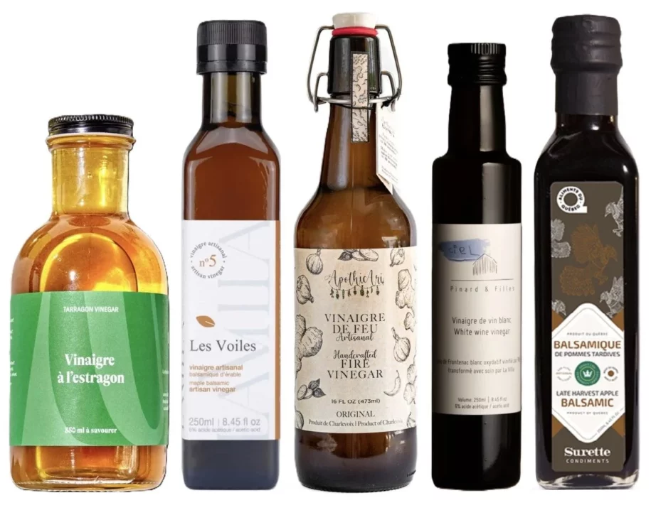 vinaigres québécois