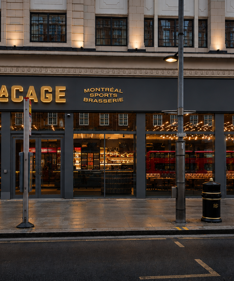 Façade lacage