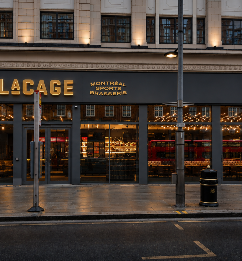 Façade lacage