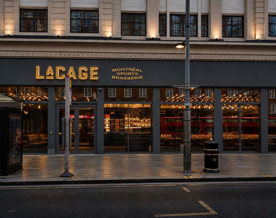 Façade lacage