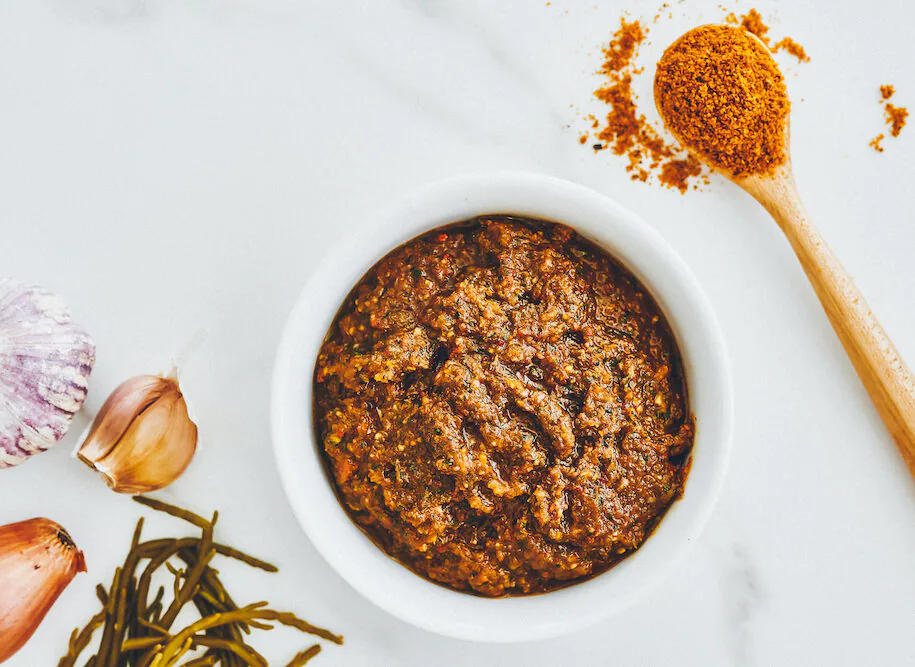 Marinade ultra passe-partout à la salicorne, livèche et argousier