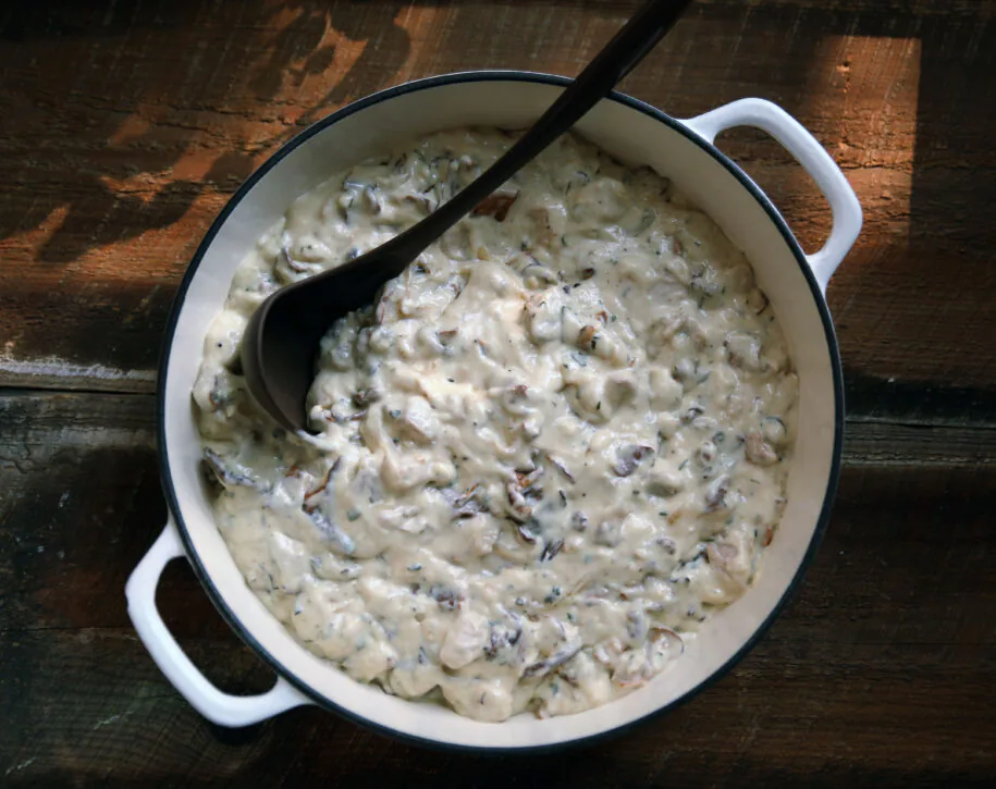 béchamel au poulet